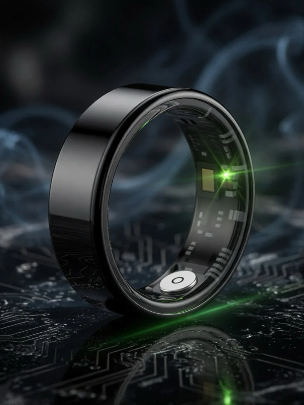 NIB Black Limited Edition Smart Ring Health/Sleep/Fitness Monitor
